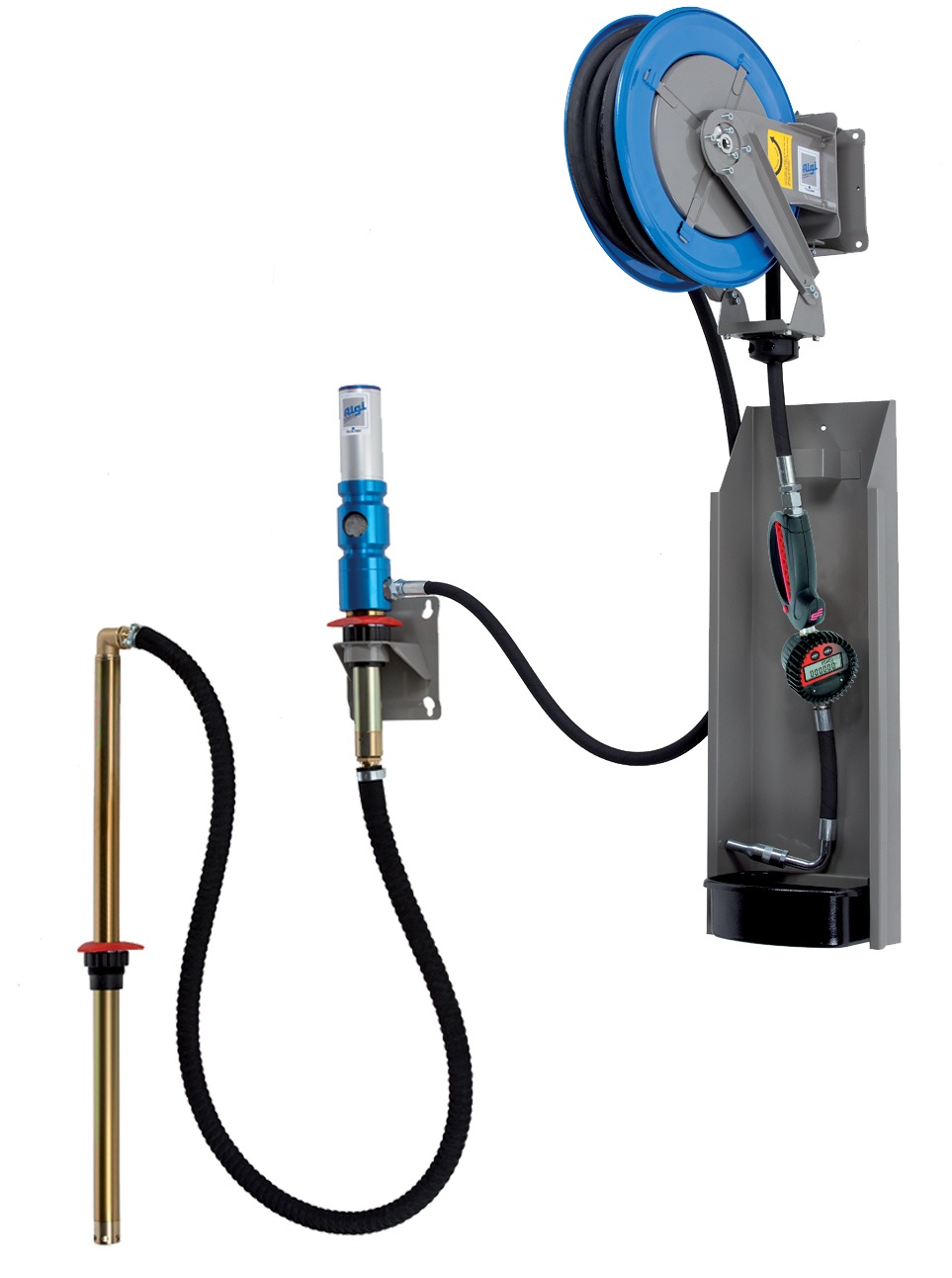 Ensembles pneumatiques huile 3/1 fixation déportée