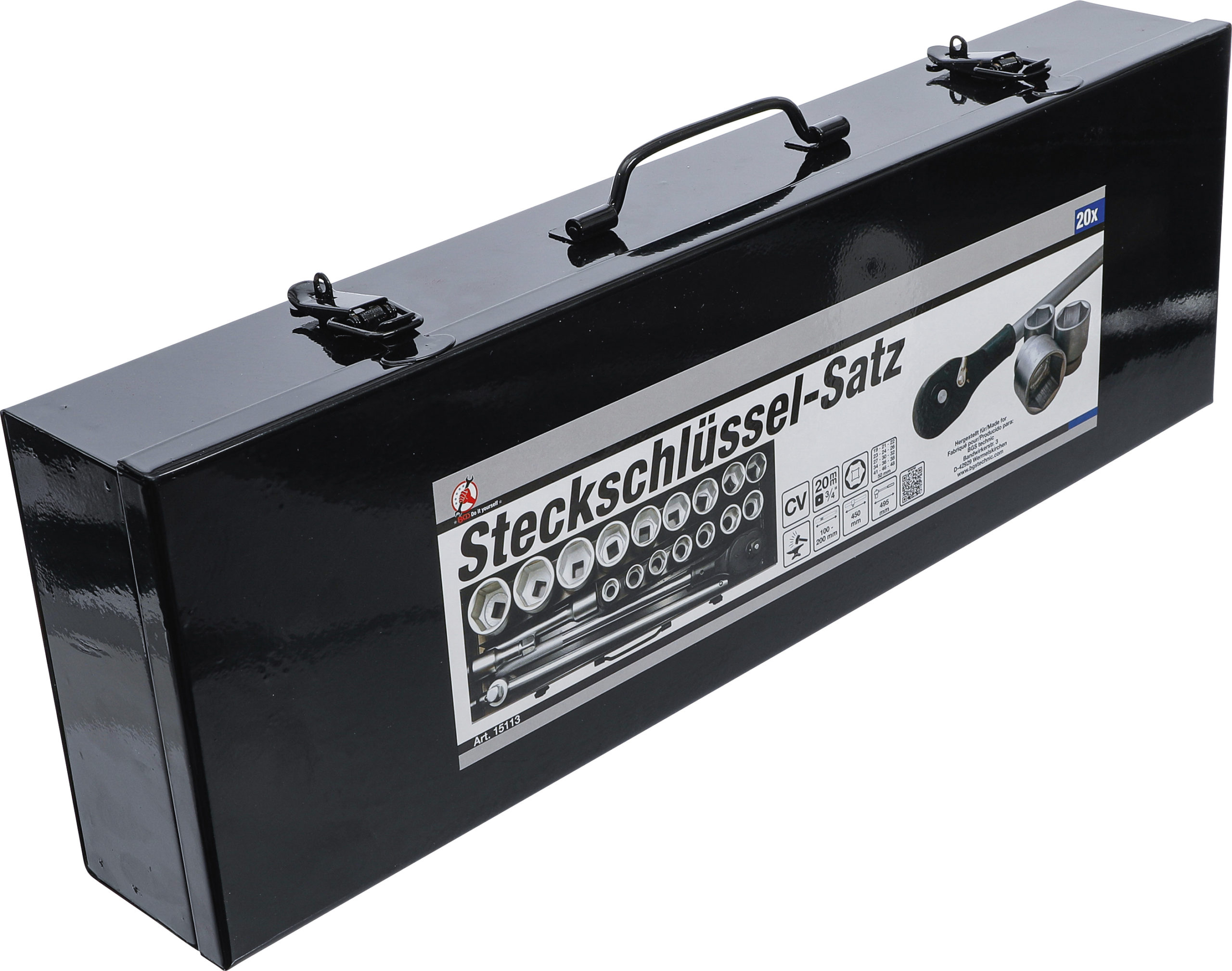 Coffret de douilles | 20 mm (3/4") | 19 - 50 mm | 20 pièces – Image 5