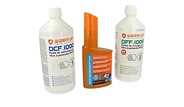 Warm up Recharge pour kit de nettoyage FAP ( 3 produits )