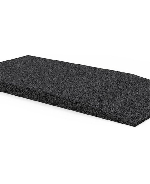 Rampes d'accès en caoutchouc, 1000 × 500 × 50 mm, 2 pièces