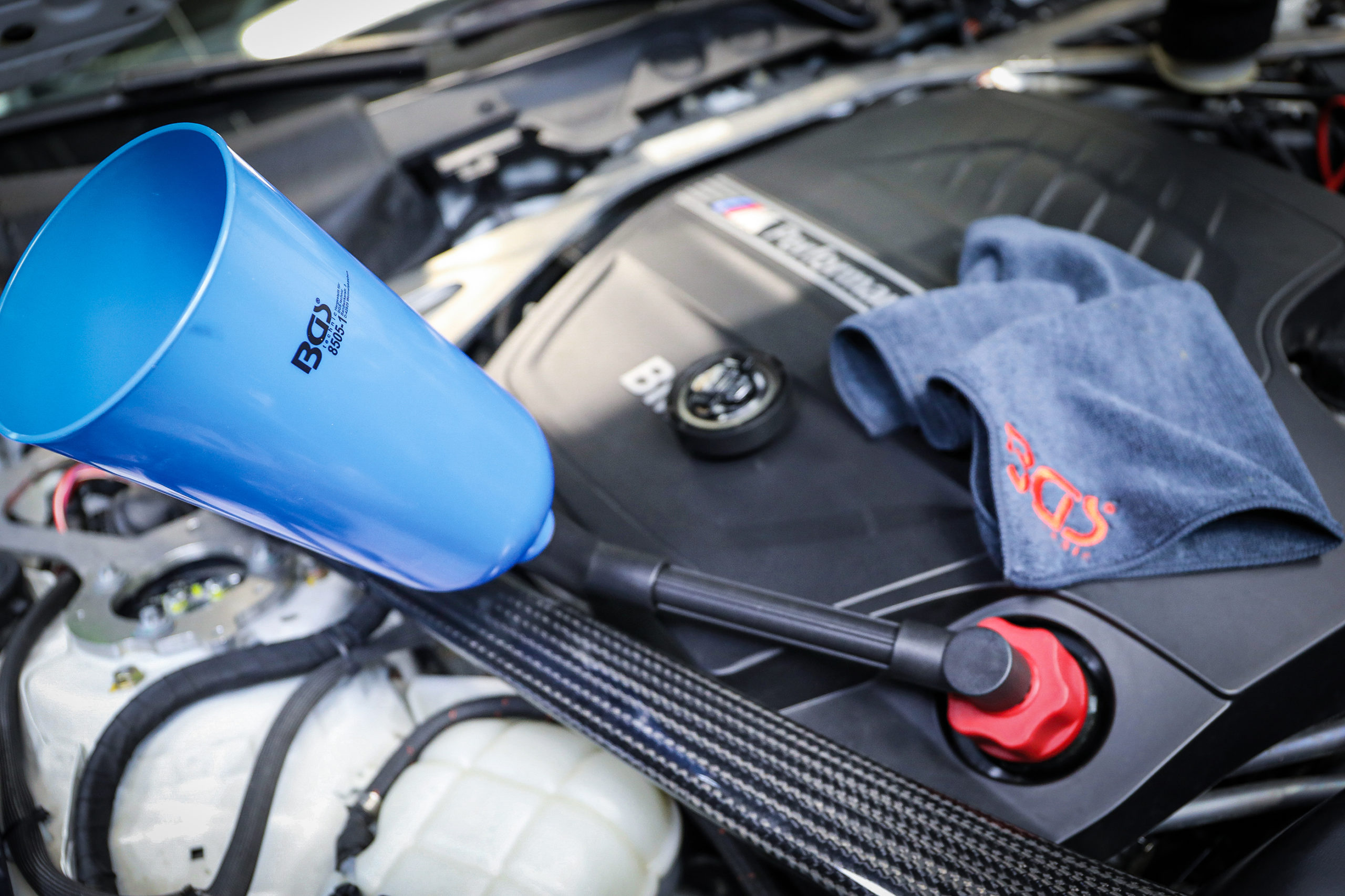 Kit d’entonnoirs de remplissage d’huile | exécution plastique | 24 pièces – Image 2