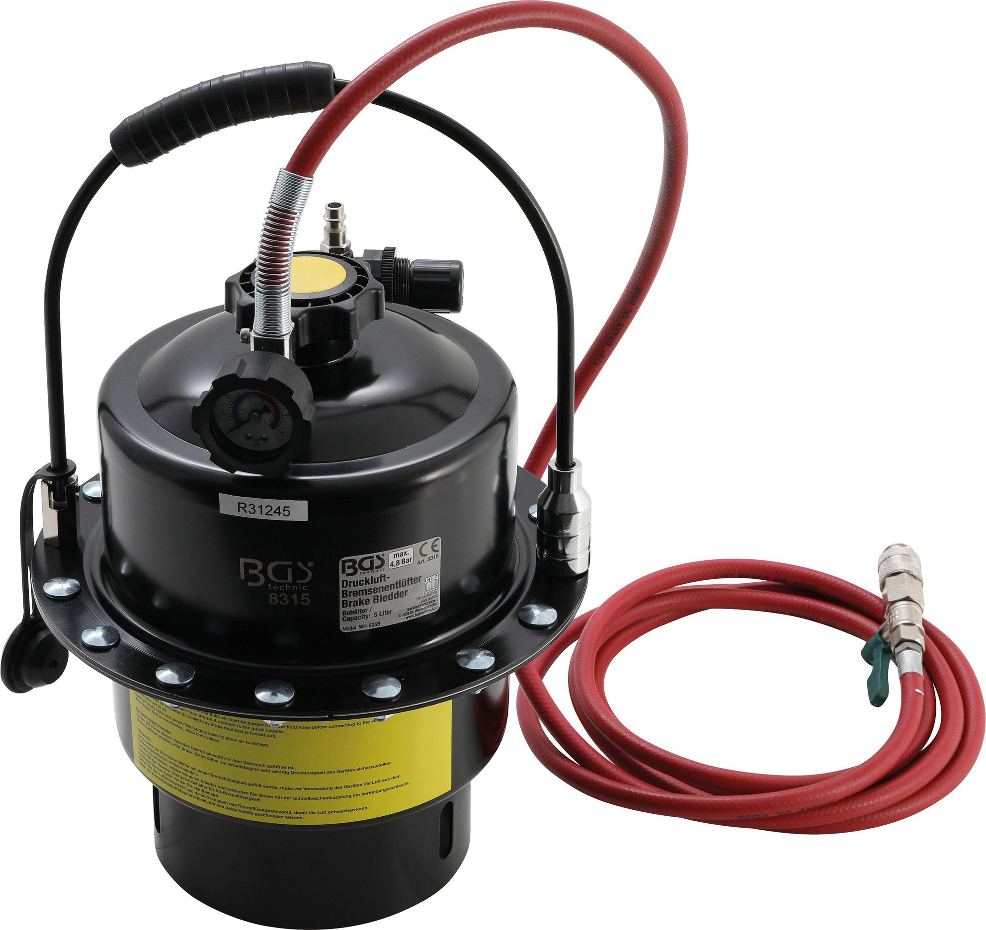 Purgeur pneumatique de freins et d'embrayages – Image 2