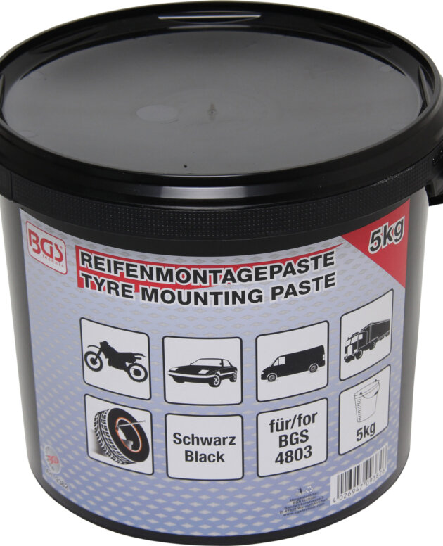 Graisse crême de montage de pneus | noire | 5 kg