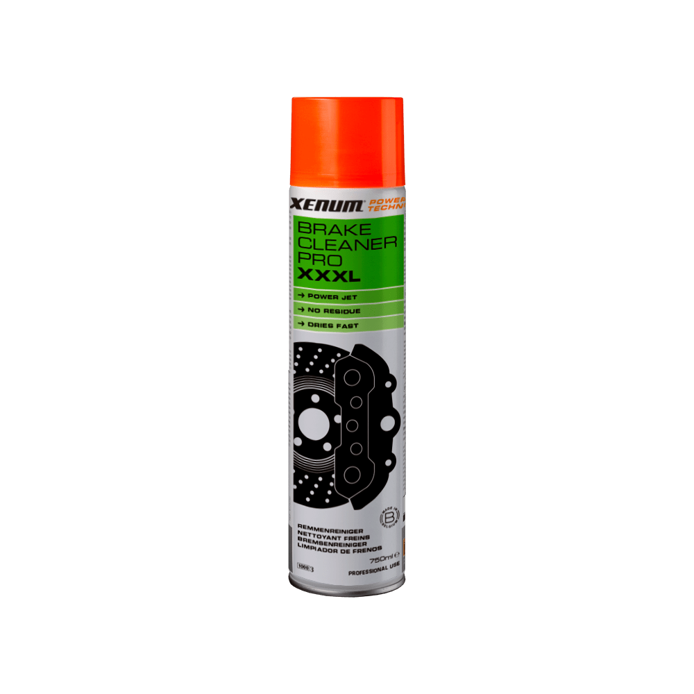 Xenum Brake Cleaner Pro XXXL 750ml / Produit multifonction à haute pression pour nettoyer les freins