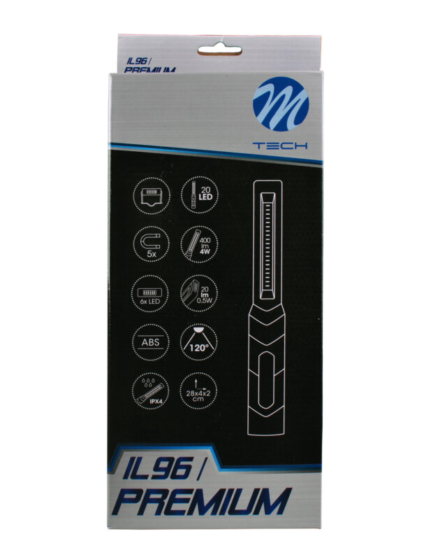 Lampe d'inspection 20 SMD + 3 LED + chargeur