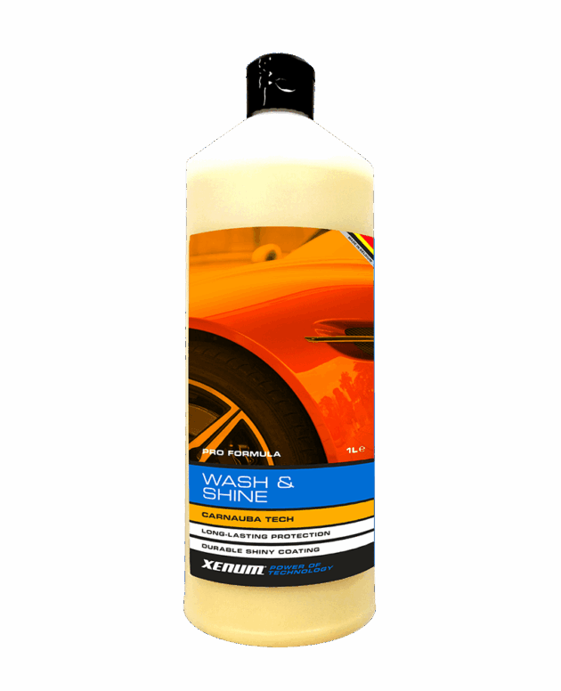 Xenum Wash and Shine 1000ml / Nettoyant et cire pour carrosserie