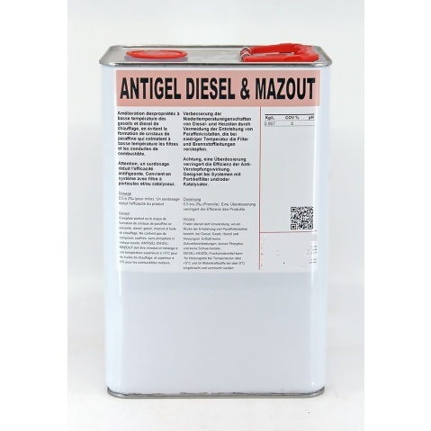 ANTIGEL DIESEL & MAZOUT 5 litres