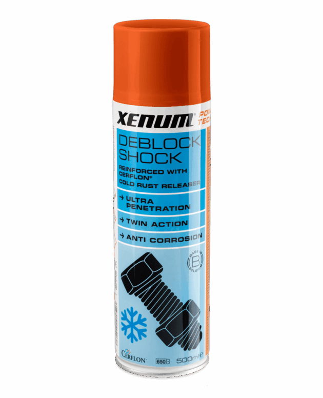 Xenum Deblock Shock 500ml / Dégrippant à froid
