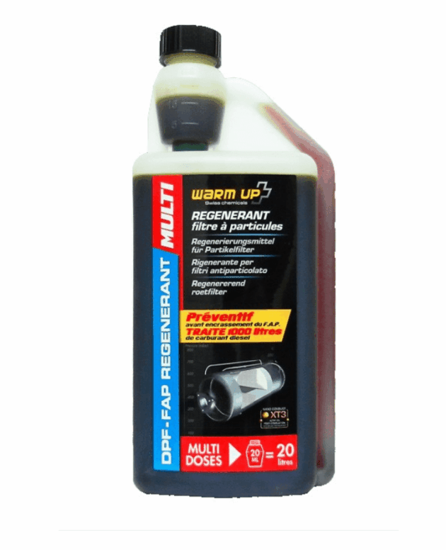 Warm Up DPF-FAP Regenerant multi / Régénérant multi-doses pour filtre à particules 1000ml