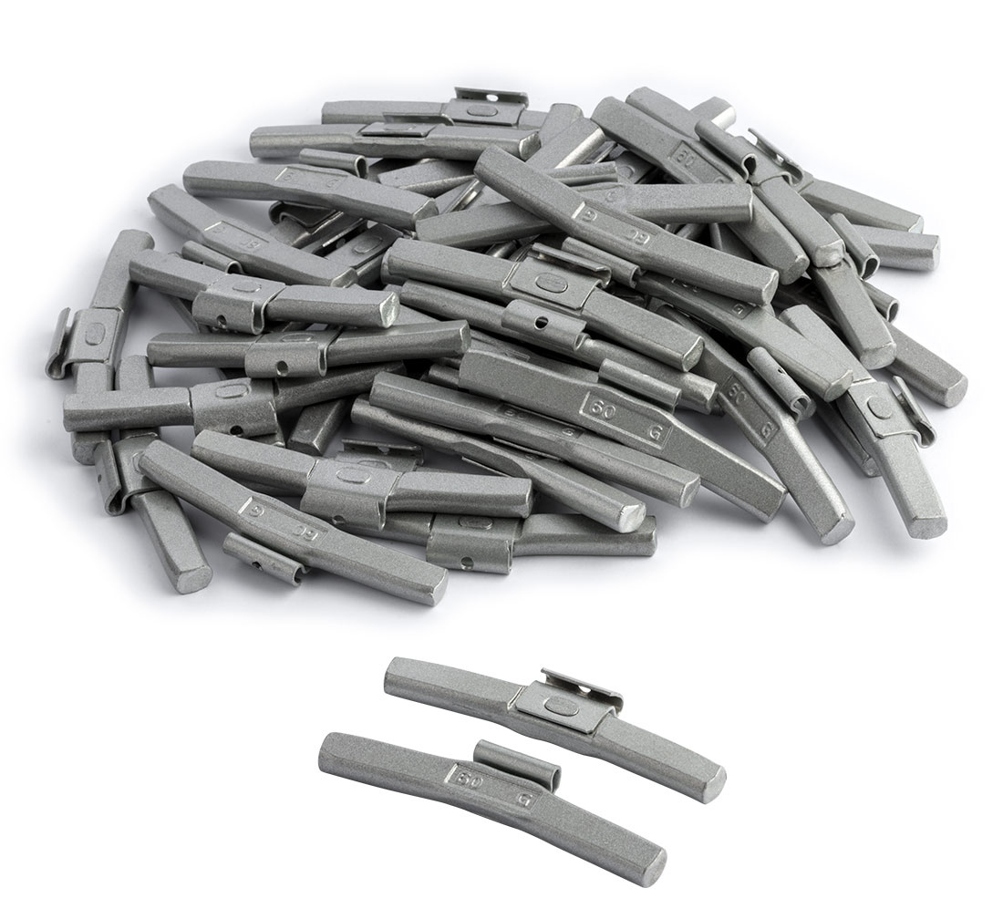 Masses à clipser - jantes acier - FE - 60g - 50pces – Image 3