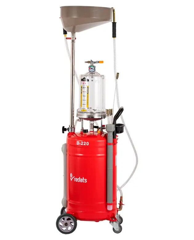 Purgeur et extracteur d’huile D-220 avec réservoir de contrôle