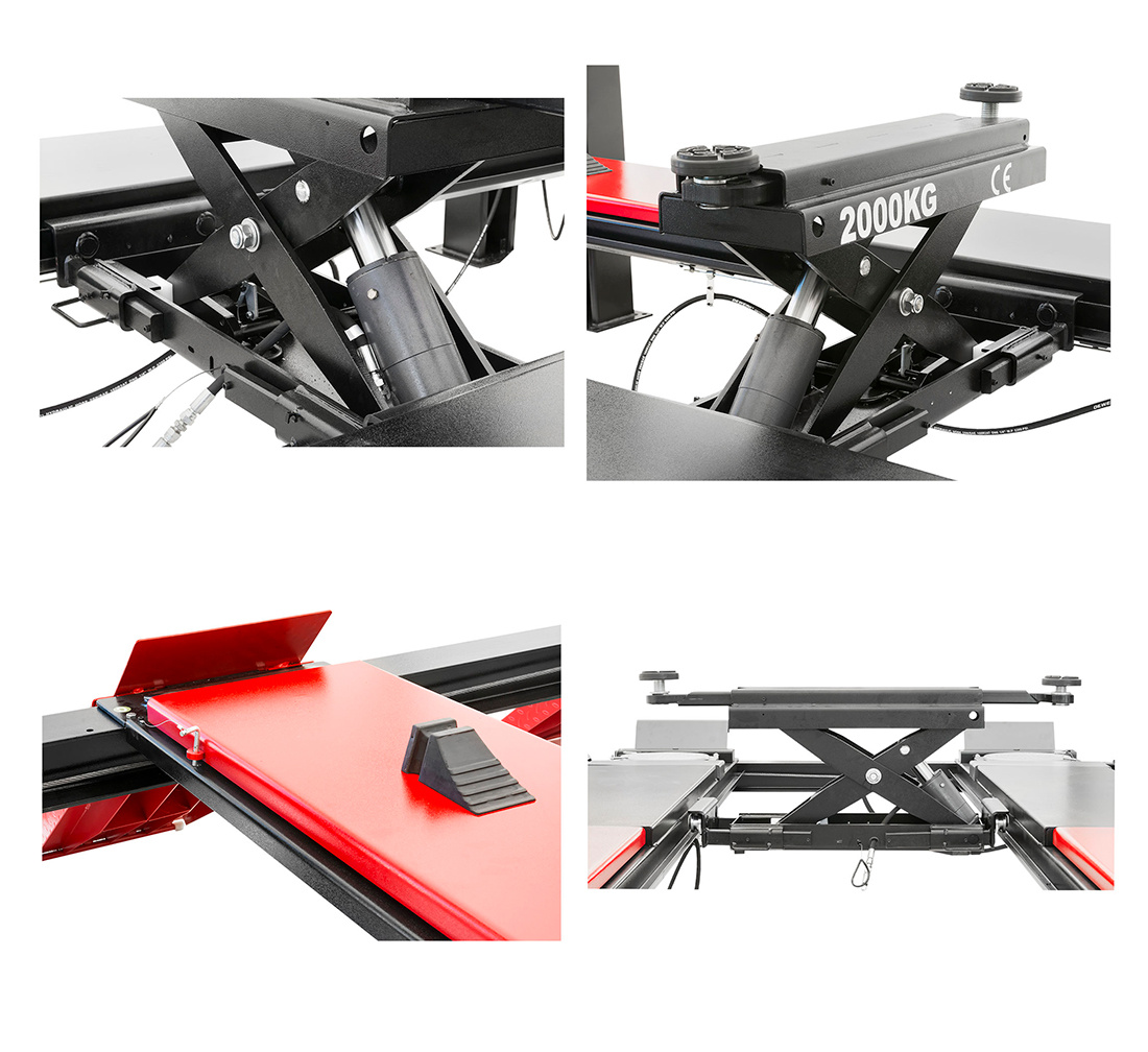 Lift semi-automatique à quatre poteaux 4T / Géométrie L-420 – Image 5