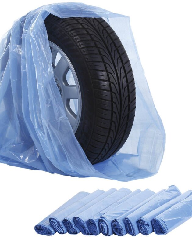Sacs pour pneus en plastique LDPE robustes de taille 100x100x62cm
