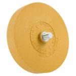 Disque en caoutchouc pour enlever la colle