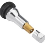 Valves pour roues tubeless TR413 Chromé - 100 pièces