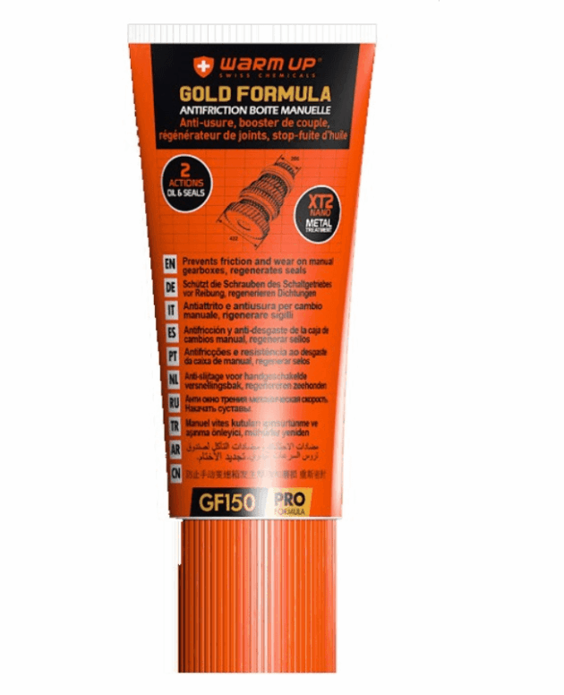 Warm Up Golf formula / Antifriction boîte manuelle 150ml