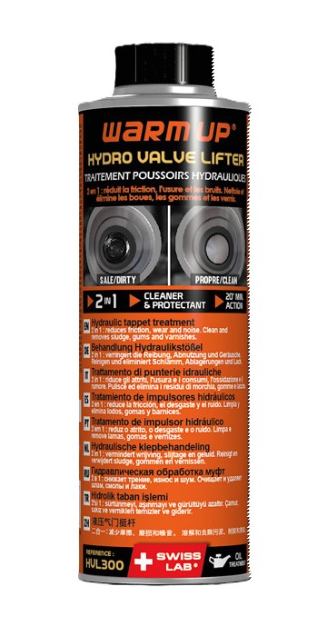 Warm Up Hydro Valve Lifters / Traitement poussoirs hydrauliques 300ml