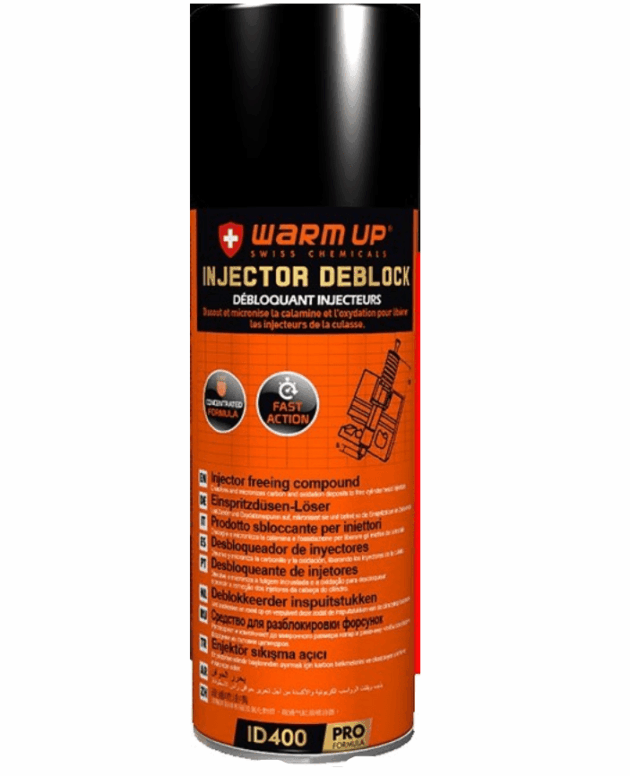 Warm Up Injector deblock / Débloquant injecteurs 400ml
