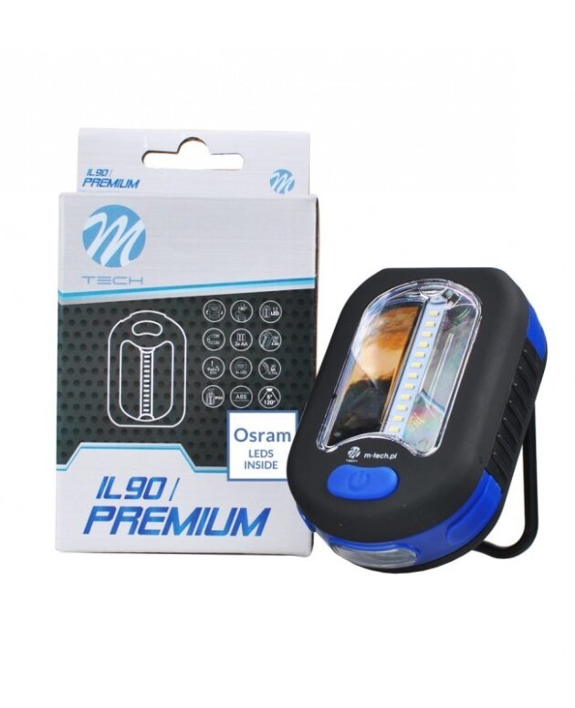 Lampe d'inspection 12 SMD + 3 SMD 3xAA