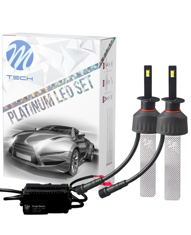 Kit à LED M-TECH Platinum H1