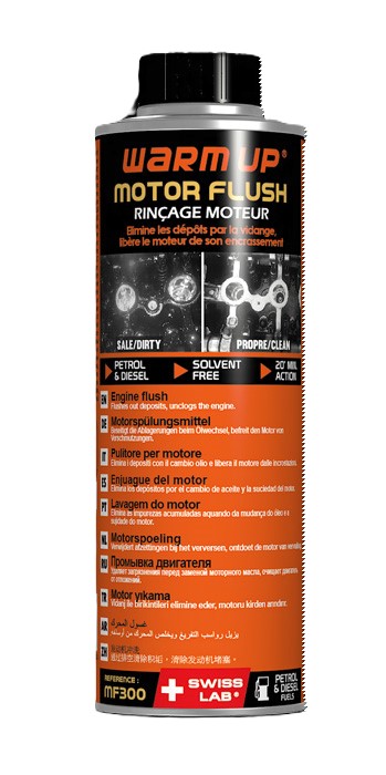 Warm Up Motor flush / Rinçage moteur 300ml
