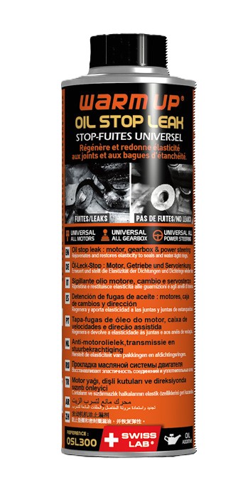 Warm Up Oil Stop Leak / Anti-fuites huile moteur 300ml