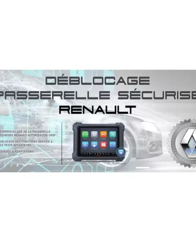 Déverrouillage Gateway Renault PACK 20 jetons