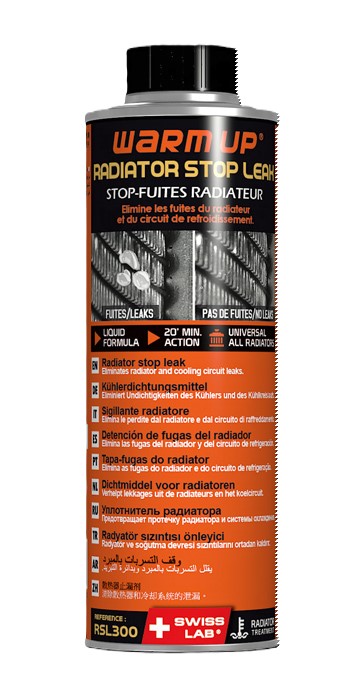 Warm Up Radiator stop leak / Stop fuites radiateur 300ml
