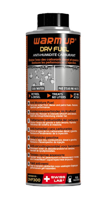 Warm Up Dry Fuel / Anti-humidité carburant 300ml