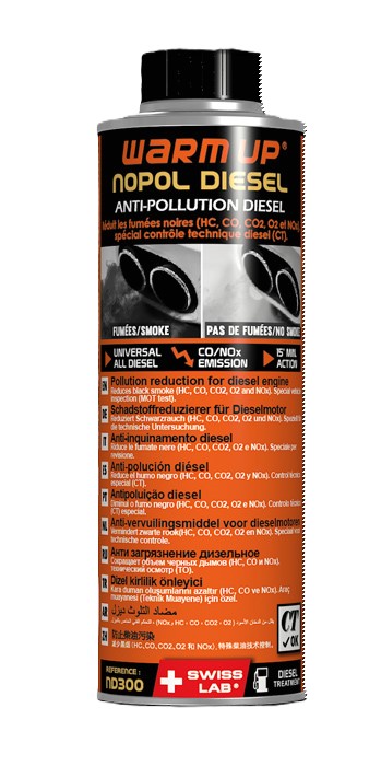 Warm Up Nopol Diesel / Anti-pollution diesel 300ml