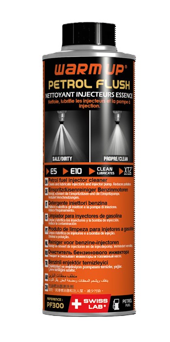 Warm Up Petrol flush / Nettoyant injecteurs essence 300ml