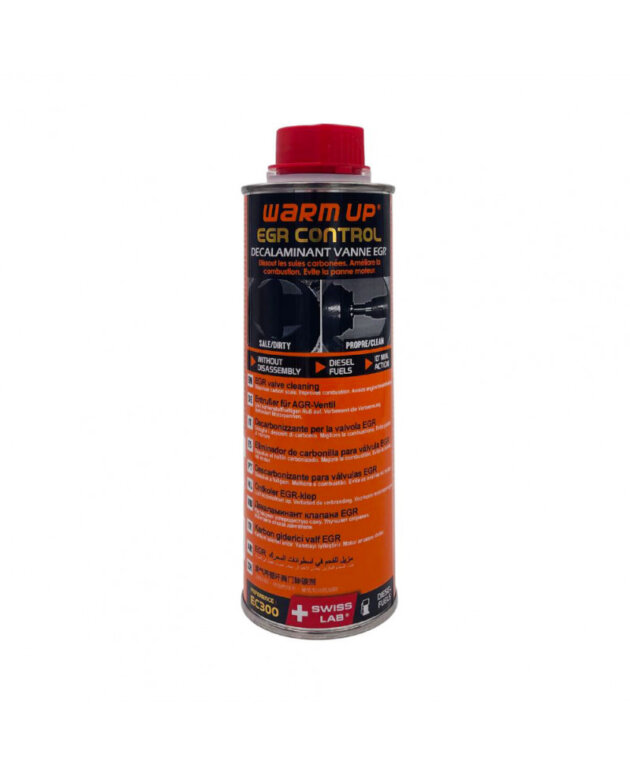 Warm Up EGR control / Nettoyant décarbonant vanne EGR 300ml