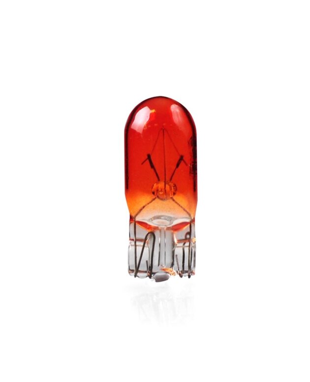 Ampoule WY5W T10 W2.1x9.5d 12V AMBRE