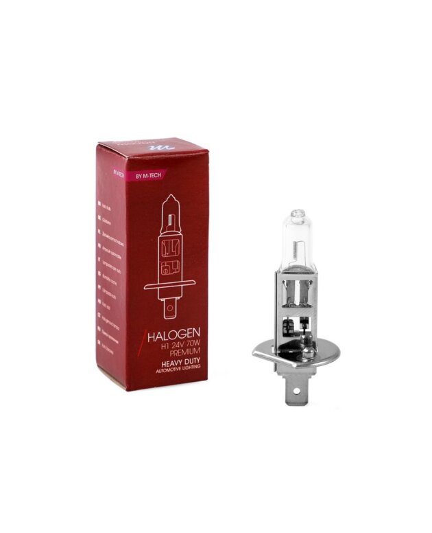 Ampoule halogène M-Tech Heavy Duty H1 70W 24V