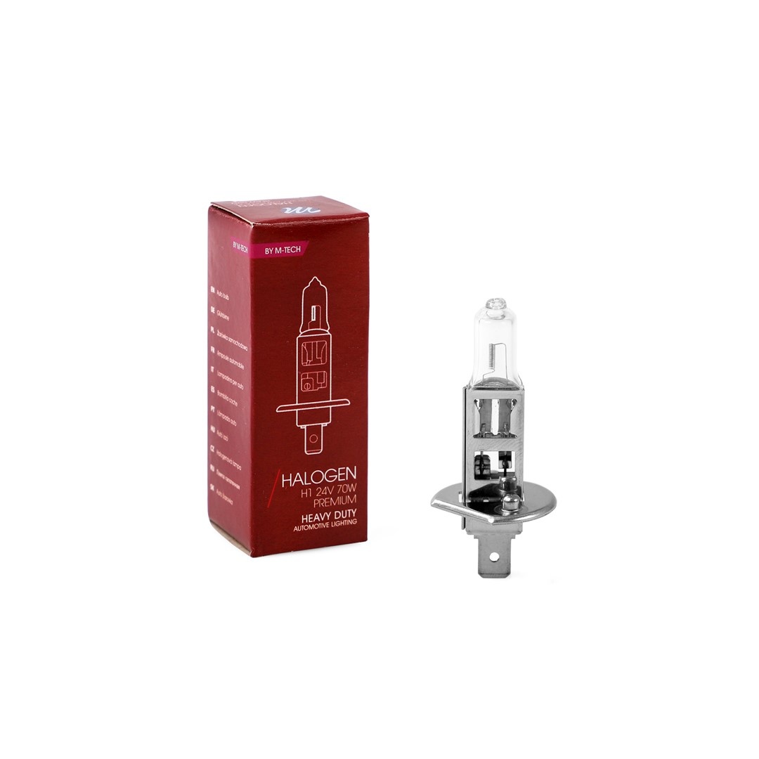 Ampoule halogène M-Tech Heavy Duty H1 70W 24V